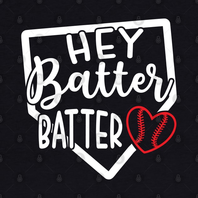 Hey Batter Batter Baseball Softball by GlimmerDesigns